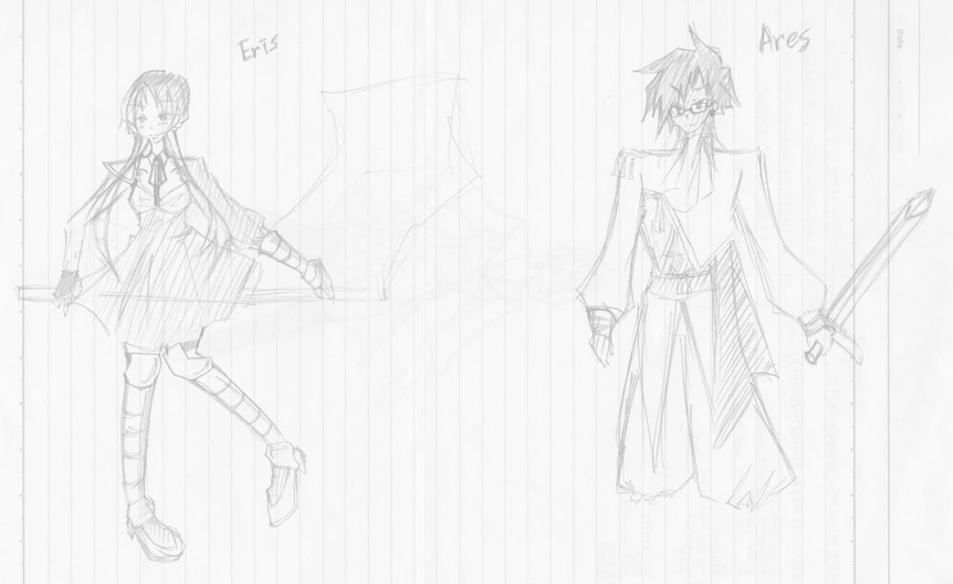 【創作ギリ神】アレス+エリス